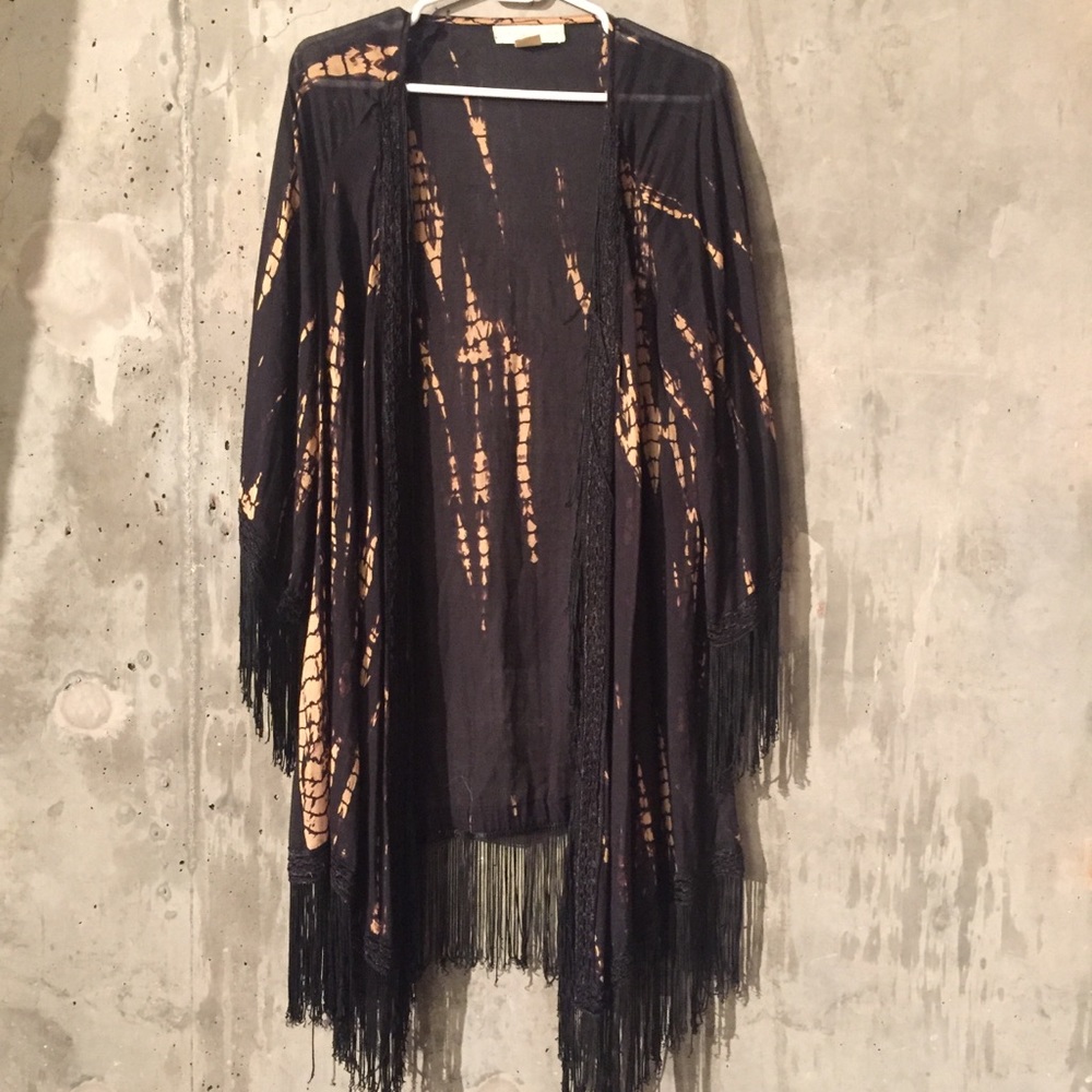 Staring at Stars - Tie Die Kimono